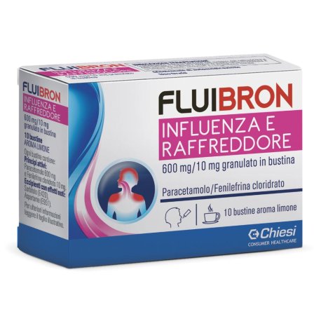 FLUIBRON INFLUENZA E RAFF*10BS