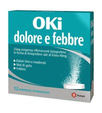 OKI DOLORE E FEBBRE*12CPR EFF