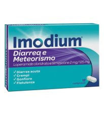IMODIUM DIARREA E METEOR*12CPR IMODIUM DIARREA E METEOR*12CPR