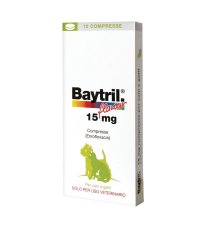 BAYTRIL FLAVOUR*10CPR 15MG