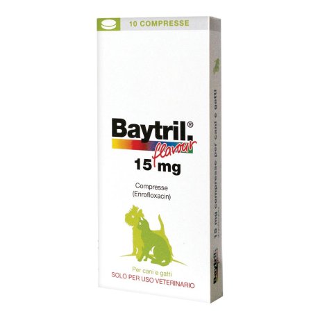 BAYTRIL FLAVOUR*10CPR 15MG