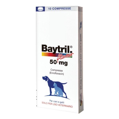 BAYTRIL FLAVOUR*10CPR 50MG