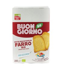 FETTE BISCOTTATE FARRO200G BIO