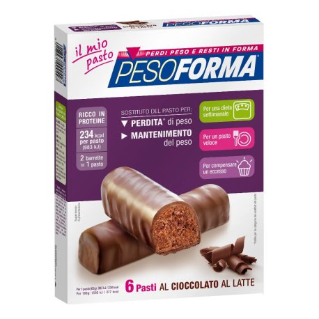 PESOFORMA BARR CIOCC LATTE 12P