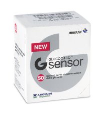 GLUCOCARD G SENSOR 50STR