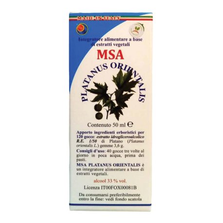 MSA PLATANUS ORIENTA 50ML