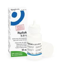 HYABAK SOLUZIONE OFTALMICA10ML