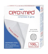 GARZA CEROXMED 10X10CM 100PZ