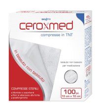 GARZA TNT CEROXMED10X10CM100PZ