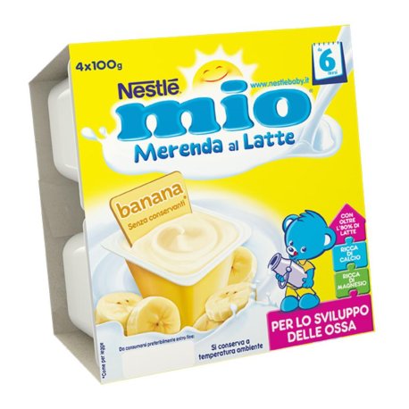 MIO MERENDA BANANA 4X100G