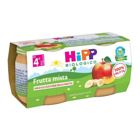 HIPP BIO OMOG FRUTTA/CRL2X125G