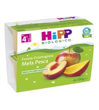 HIPP BIO FRU GRAT MEL/PE4X100G