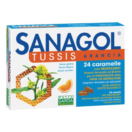 SANAGOL TUSSIS ARANCIA 24CAR