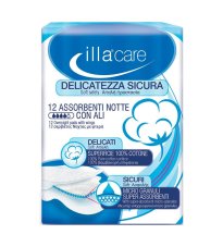 ILLA CARE ASSORBENTE NOTTE 12P