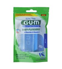 GUM EASY FLOSSERS FORCEL 30PZ