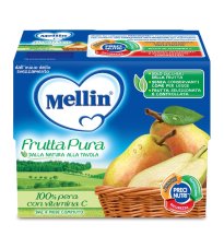 MELLIN FRUTTA PURA PERA 4X100G