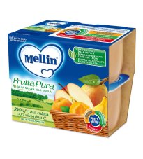 MELLIN FRUTTA PURA MIST 4X100G