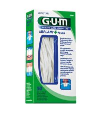 GUM IMPLANT+FLOSS FILO 50PZ