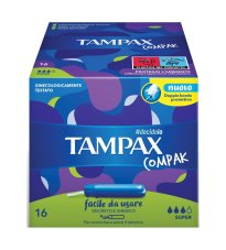 TAMPAX COMPAK SUPER 16PZ