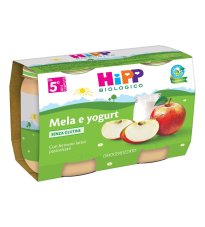 HIPP BIO OMOG MELA/YOGURT2X125