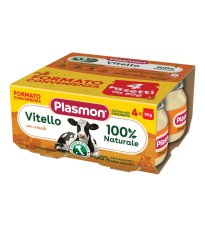 PLASMON OMOG VITELLO 4X80G