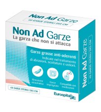 GARZA PARAFF NON AD 5X5 40PZ