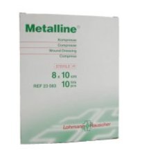 METALLINE MEDIC 8X10CM 10PZ