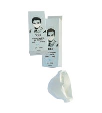 MASCHERA CARTA 2VELI MON 100PZ