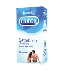 DUREX SETTEBELLO CLASSICO 12PZ