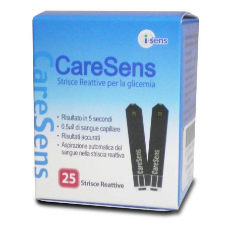 CARESENS II GLICEMIA 25STR