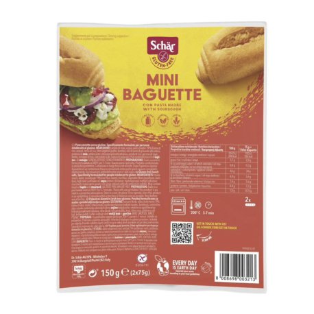 SCHAR MINI BAGUETTE 2X75G