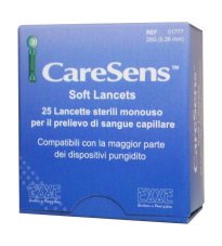 CARESENS SOFT 25 LANCETTE