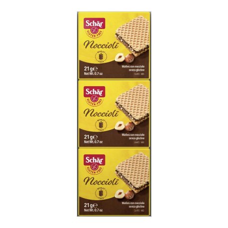 SCHAR NOCCIOLI' WAFERS C/NOC