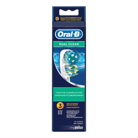 ORALB DUAL CLEAN EB417 TEST3PZ