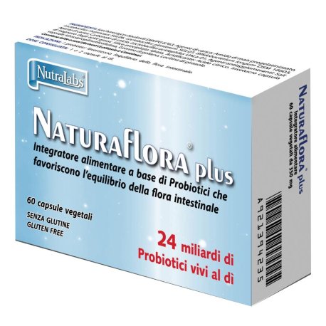 NATURAFLORA PLUS 60CPS VEG