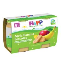 HIPP BIO OMOG MELA/BAN/B2X125G