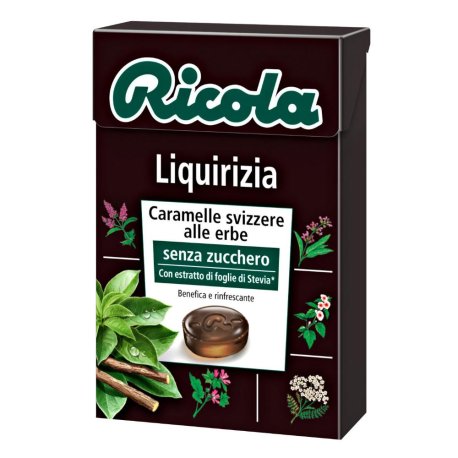 RICOLA LIQUIRIZIA S/ZUCCH 50G