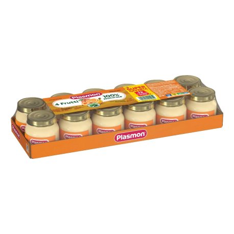 PLASMON OMOG 4 FRUTTI 12X80G