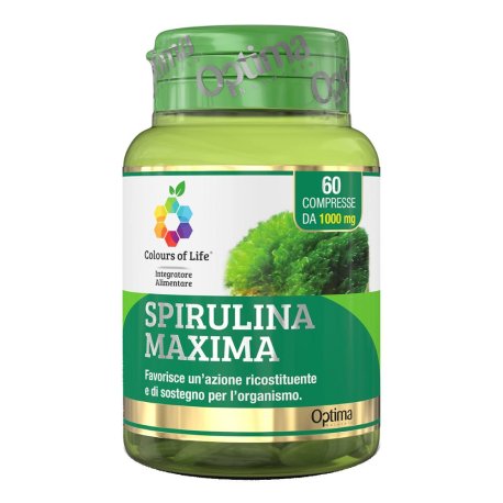 SPIRULINA MAXIMA 60CPR COLOURS