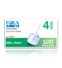 FORA FINE AGO G32 4MM 100PZ