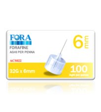 FORA FINE AGO G32 6MM 100PZ