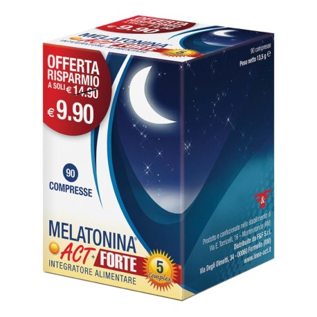 MELATONINA ACT 1MG+5COMP 90CPR