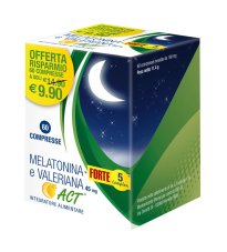 MELATONINA ACT 1MG+VAL+5C60CPR