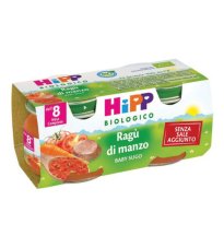 HIPP BIO SUGO RAGU MANZO 2X80G