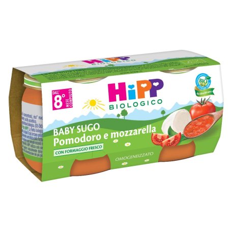 HIPP BIO SUGO POMOD/MOZZ 2X80G