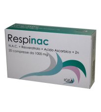 RESPINAC 20CPR 1000MG