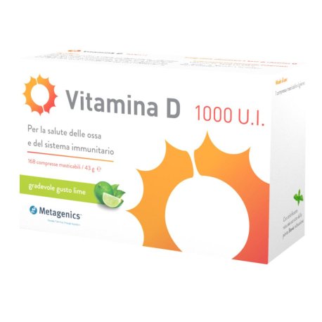 VITAMINA D 1000 UI 168CPR