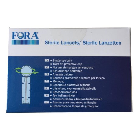 FORACARE 100 LANCETTE