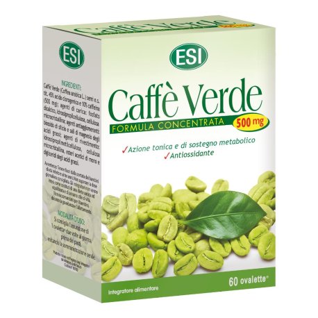 ESI CAFFE' VERDE 500MG 60OVAL