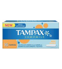 TAMPAX CAMOMILE S/APPL SUPER16